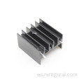 disipador de calor del transistor de potencia de aluminio de extrusión